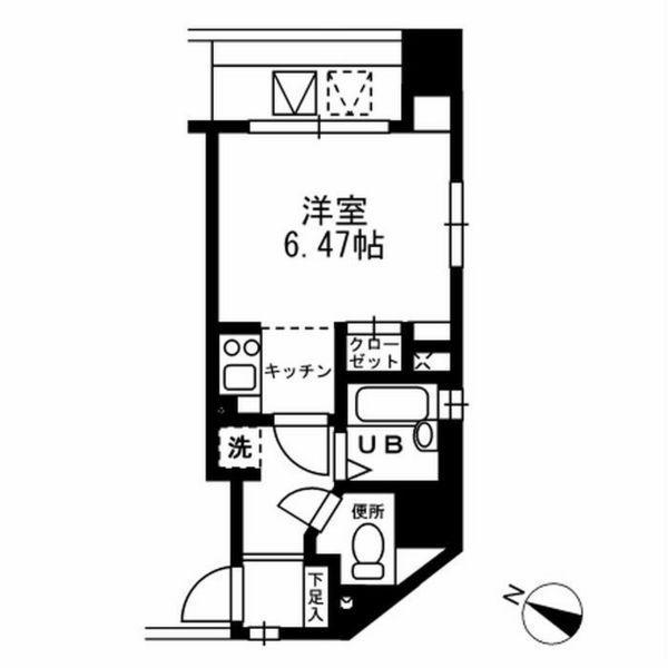 レジディア三越前(間取り)