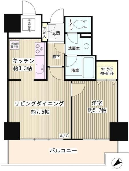 トレステージ目黒(間取り)