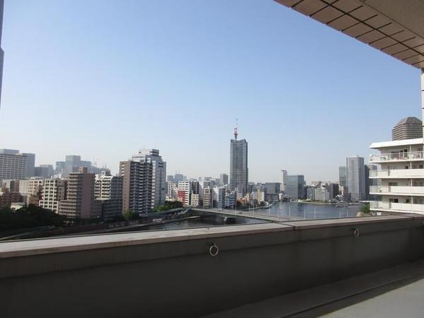 ルシマン月島(現地からの眺望)