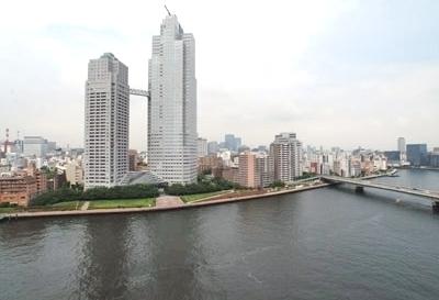 ルシマン月島(現地からの眺望)