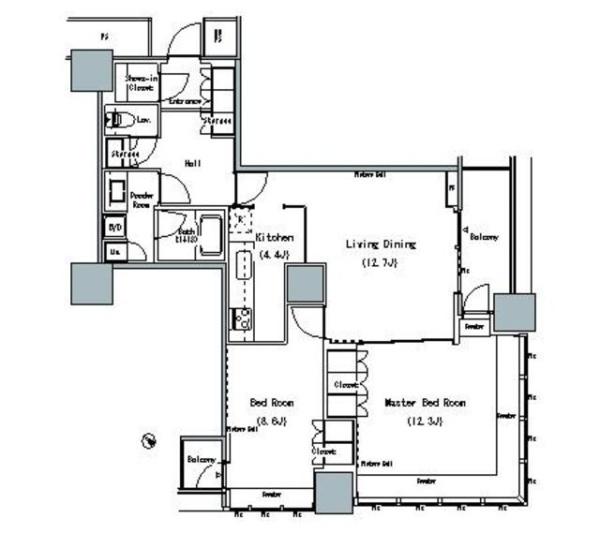 THETOKYOTOWERSMIDTOWER(間取り)