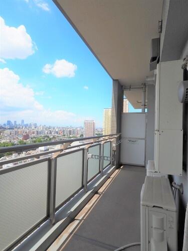 日暮里アインスタワー(バルコニー)