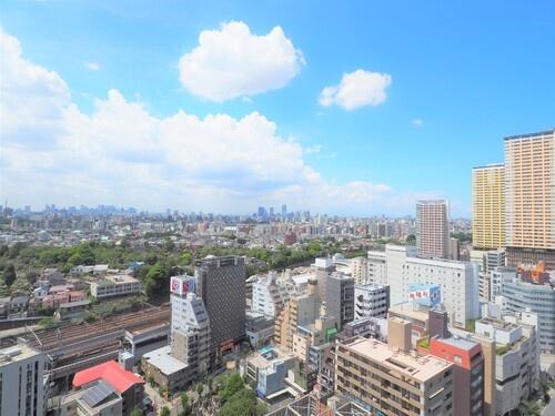 日暮里アインスタワー(現地からの眺望)