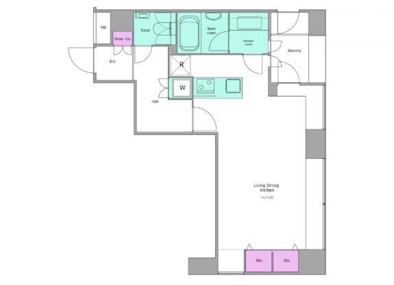 レジディアタワー麻布十番