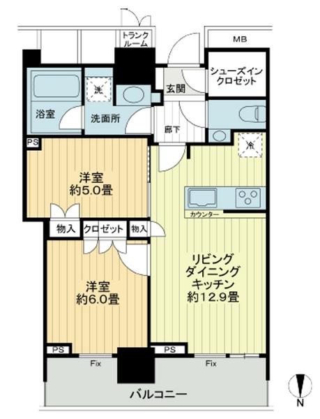 ザ・パークハウス晴海タワーズKR