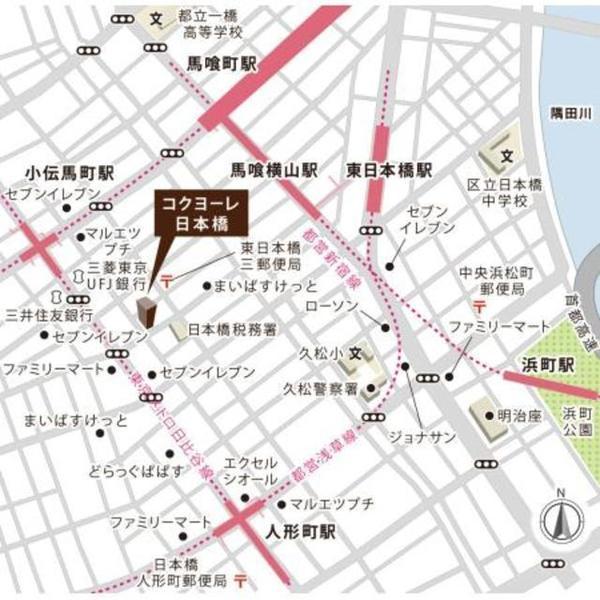 コクヨーレ日本橋(現地案内図)