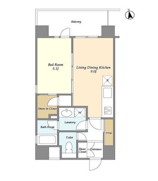 エルスタンザ白金台(間取り)