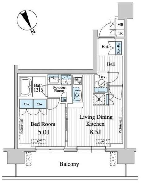 プレノ清澄庭園(間取り)