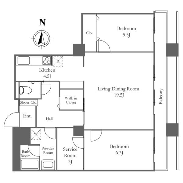 リバーシティ21イーストタワーズ10棟