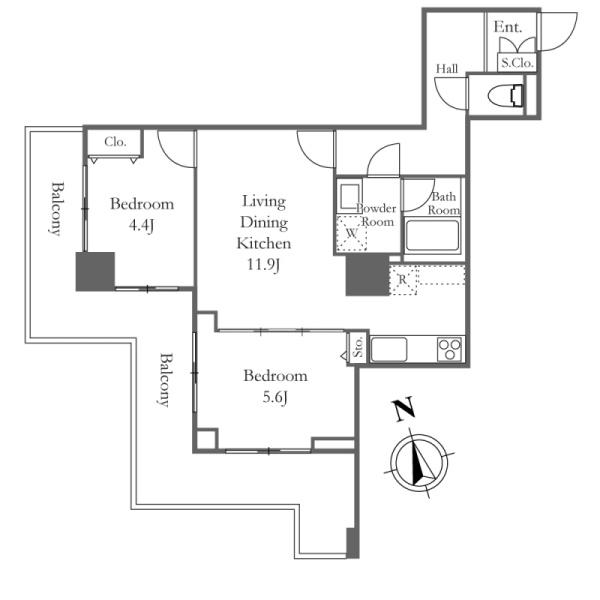 リバーシティ21新川