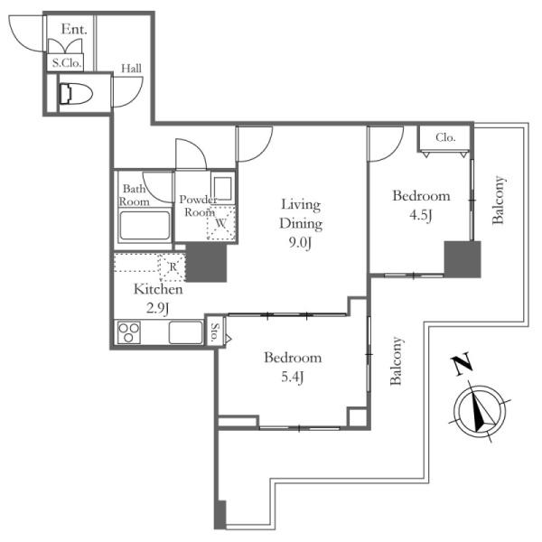 リバーシティ21新川
