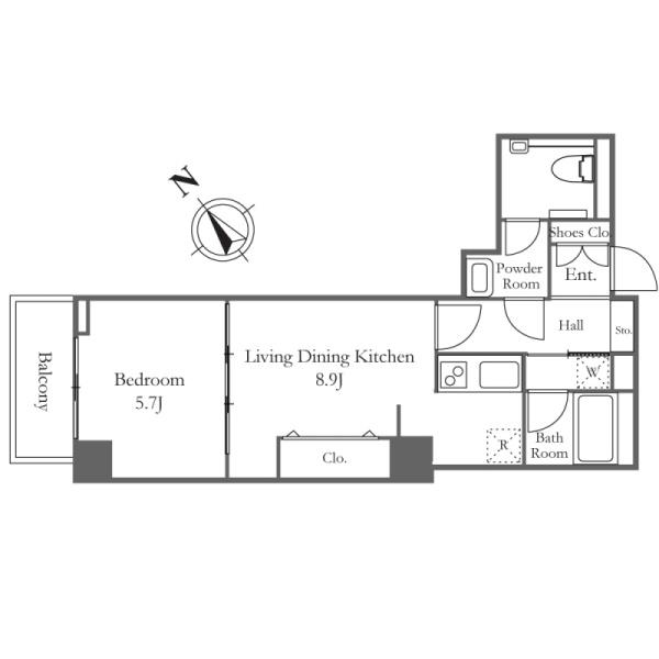 リバーシティ21新川