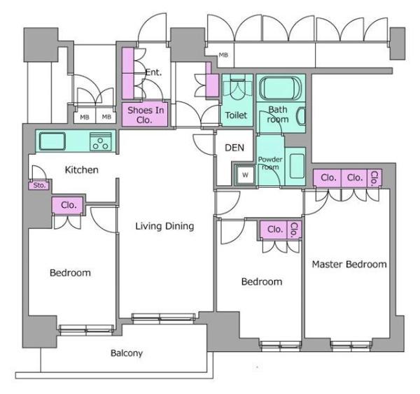 レジディアタワー目黒不動前