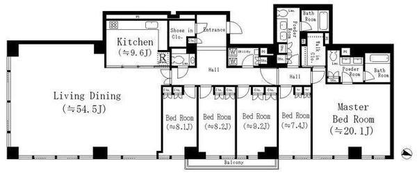レジディア市谷砂土原　S