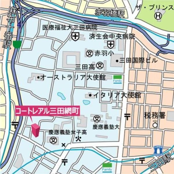 コートレアル三田綱町