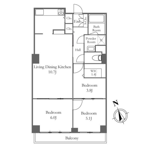 リバーシティ21新川