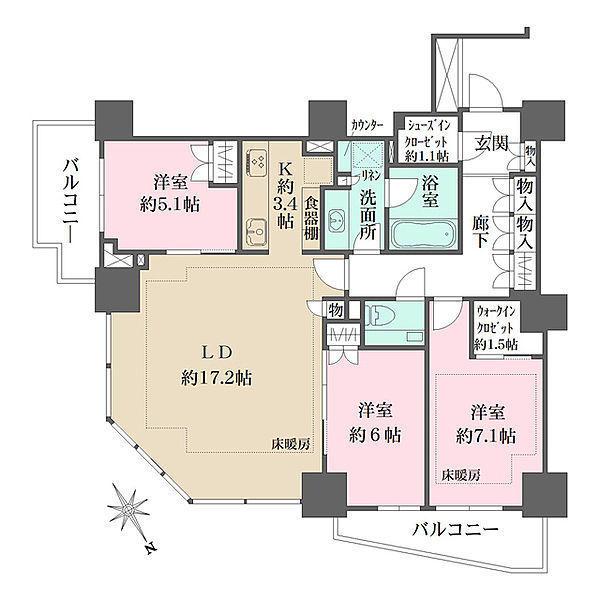 ザ・パークハウス三田ガーデン　タワー棟