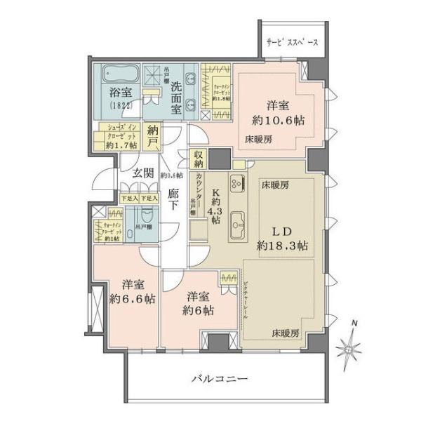 ザ・パークハウス千代田六番町