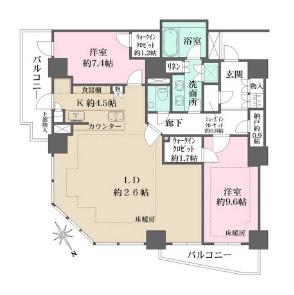 ザ・パークハウス三田ガーデン　タワー棟