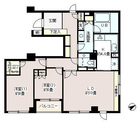 港区西麻布４丁目のマンション