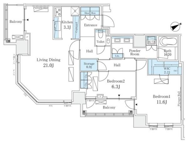 港区六本木１丁目のマンション