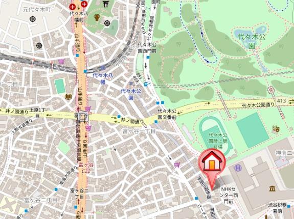 渋谷区神山町のマンション