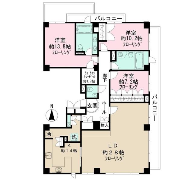 港区三田２丁目のマンション