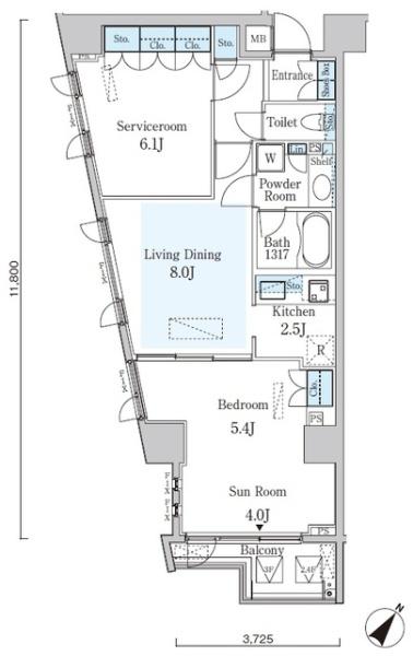 港区六本木３丁目のマンション