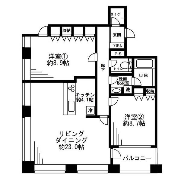 レジディアタワー麻布十番