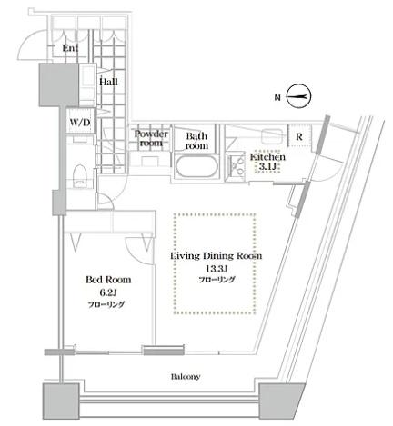 新宿区西新宿６丁目のマンション