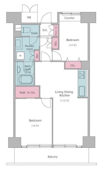 港区芝浦４丁目のマンション
