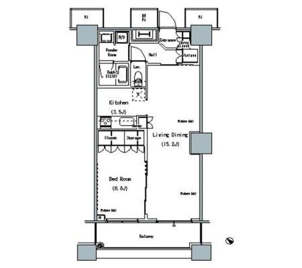 中央区勝どき６丁目のマンション