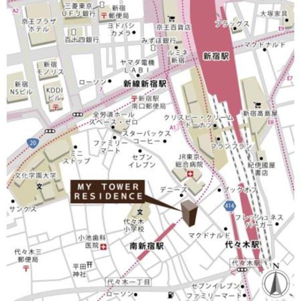 渋谷区代々木１丁目のマンション