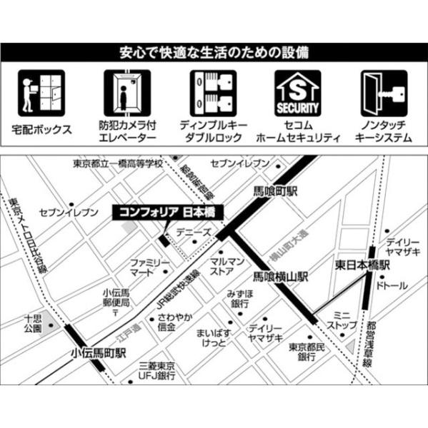 中央区日本橋馬喰町１丁目のマンション