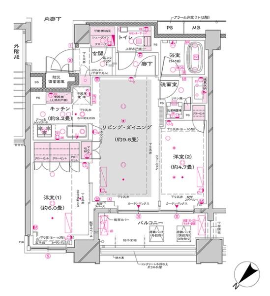 中央区築地７丁目のマンション