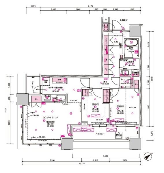 品川区上大崎３丁目のマンション