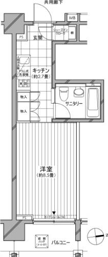 港区麻布十番２丁目のマンション