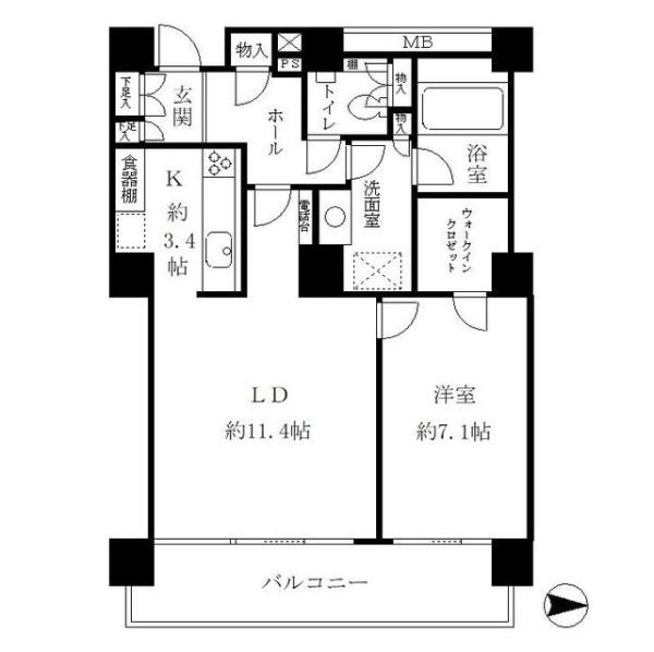中央区佃１丁目のマンション