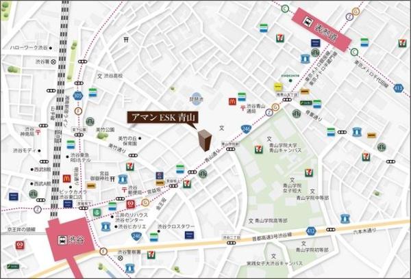 渋谷区渋谷１丁目のマンション