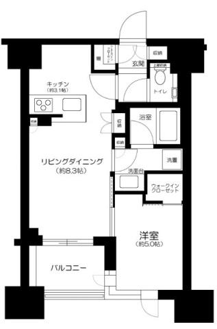 シティハウス四谷津の守坂