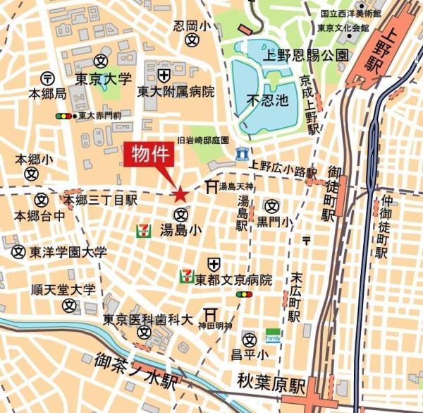 文京区湯島２丁目のマンション