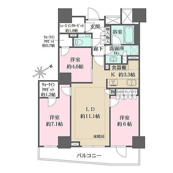 ザ・パークハウス三田ガーデン　タワー棟