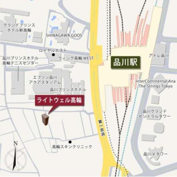 港区高輪４丁目のマンション