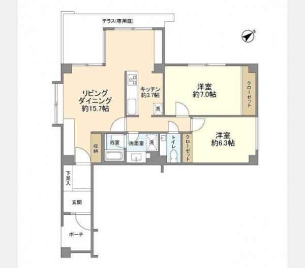 テラス岡本A棟