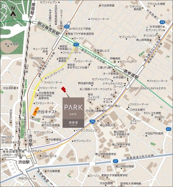 渋谷区神宮前５丁目のマンション