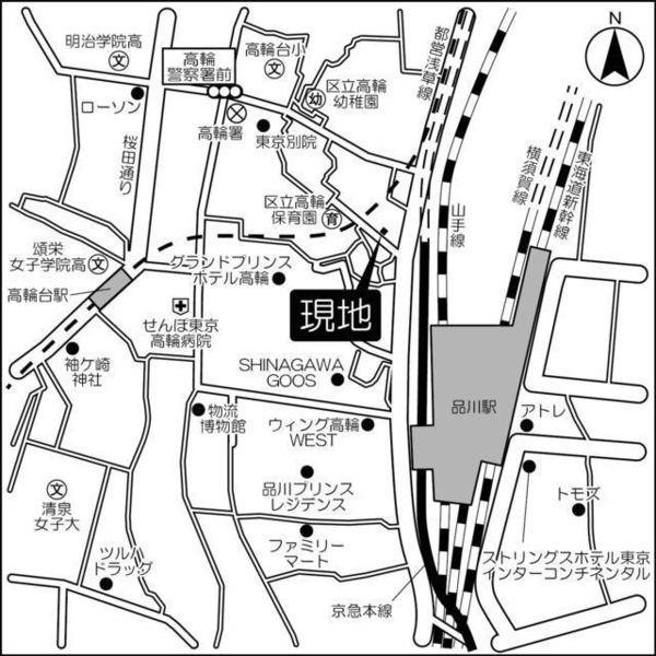 港区高輪３丁目のアパート