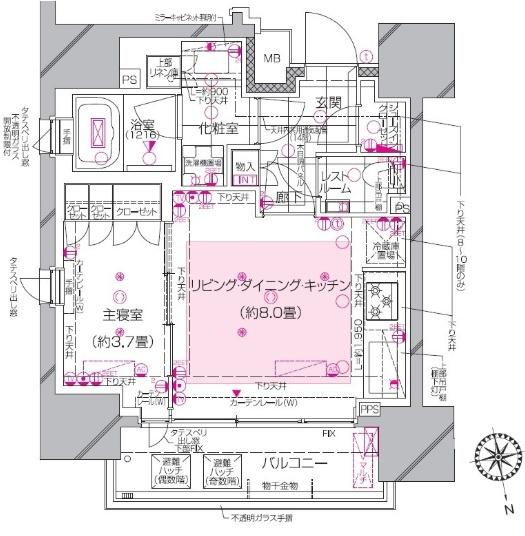 渋谷区桜丘町のマンション