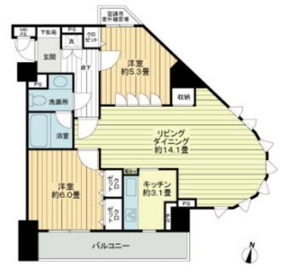 渋谷区本町４丁目のマンション