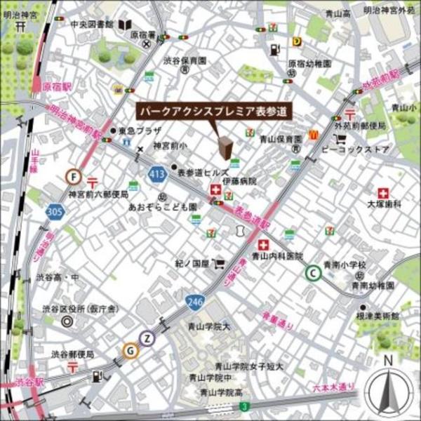 渋谷区神宮前４丁目のマンション