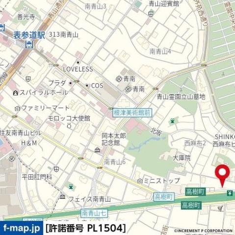 港区西麻布２丁目のマンション